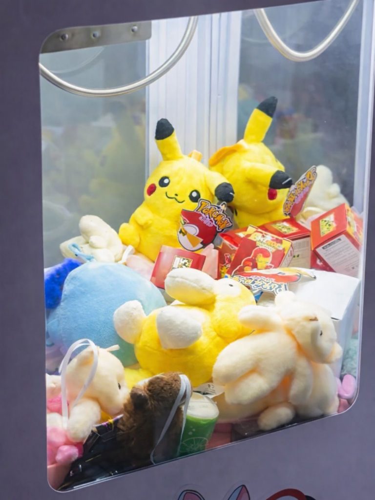 Inhalt des Mini-Greifautomaten mit individuell befülltem Inhalt